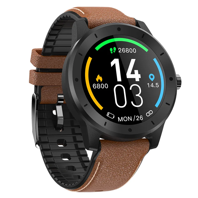 

TOP sale arrival best smart fitness watch full round touch fitness band sport mode GPS smart watch waterproof IP68 made in china