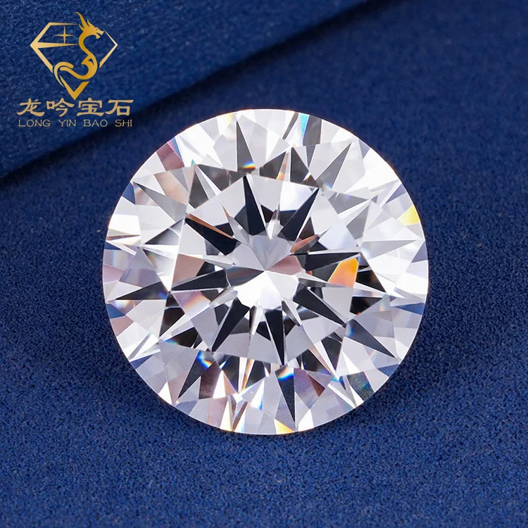 

Free sample round brilliant cut aaa 5a loose cz stone zircon cubic zirconia stone