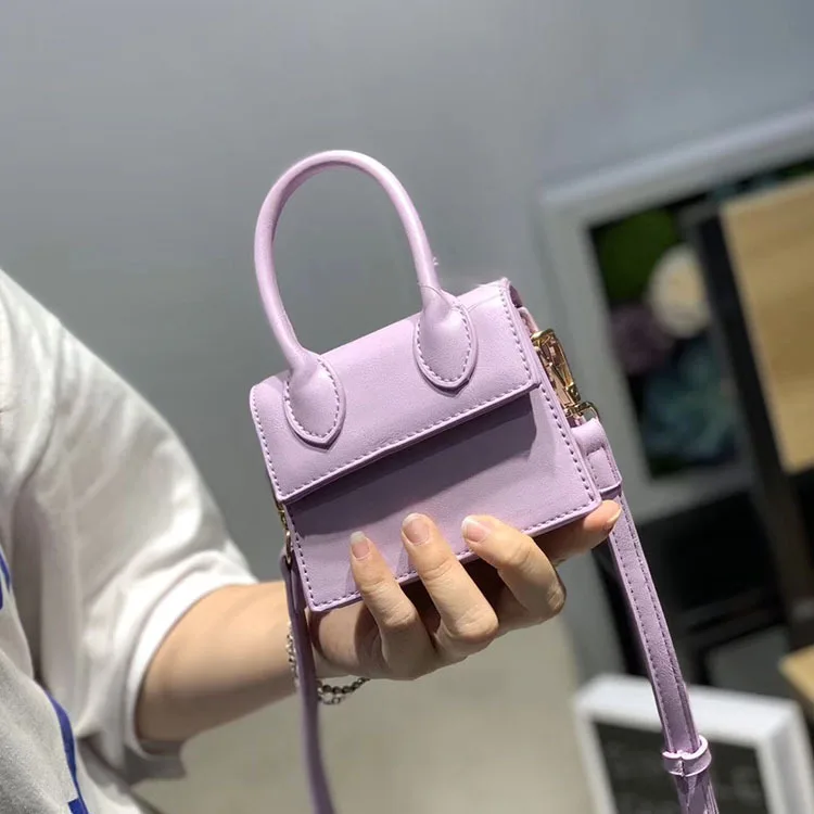 

2021 New Design Classic Professional Wholesale Shoulder Crossbody Children's Fashion Portable Small Square All-Match Chain Bag, Customized color