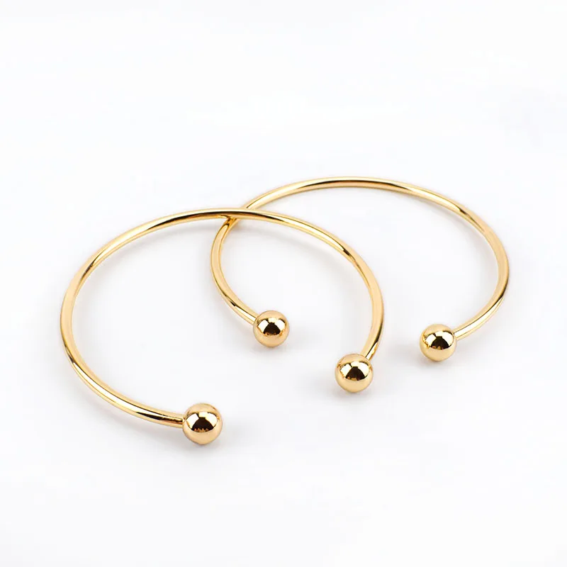 

Meetee -BF479 High Quality Alloy Bag Handle Light Gold Ring Handle for Leather Bag Decorative Handbag Round Handles Hardware
