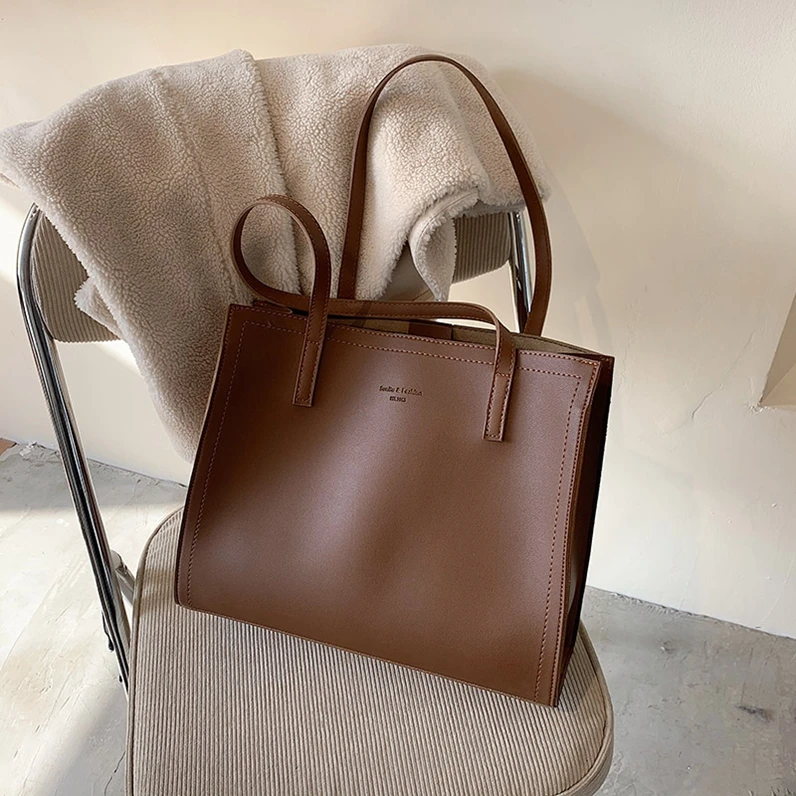 

XP1147 Retro large capacity tote bag shoulder portable large bag wholesale