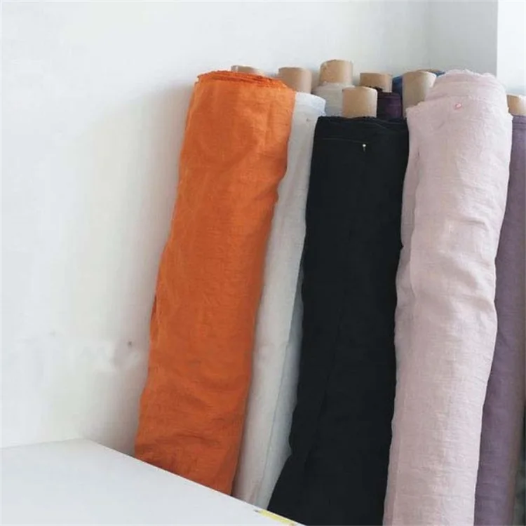 
Cheap 14sx14s 100% hemp stretch fabric for bedding sets 