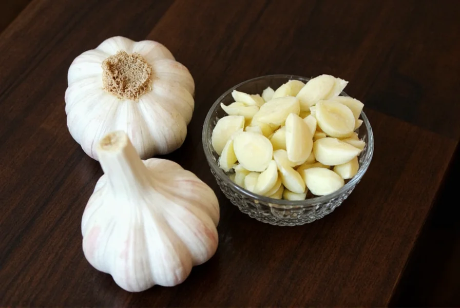 One Garlic Clove Equals 1/2 Teaspoon Minced Garlic