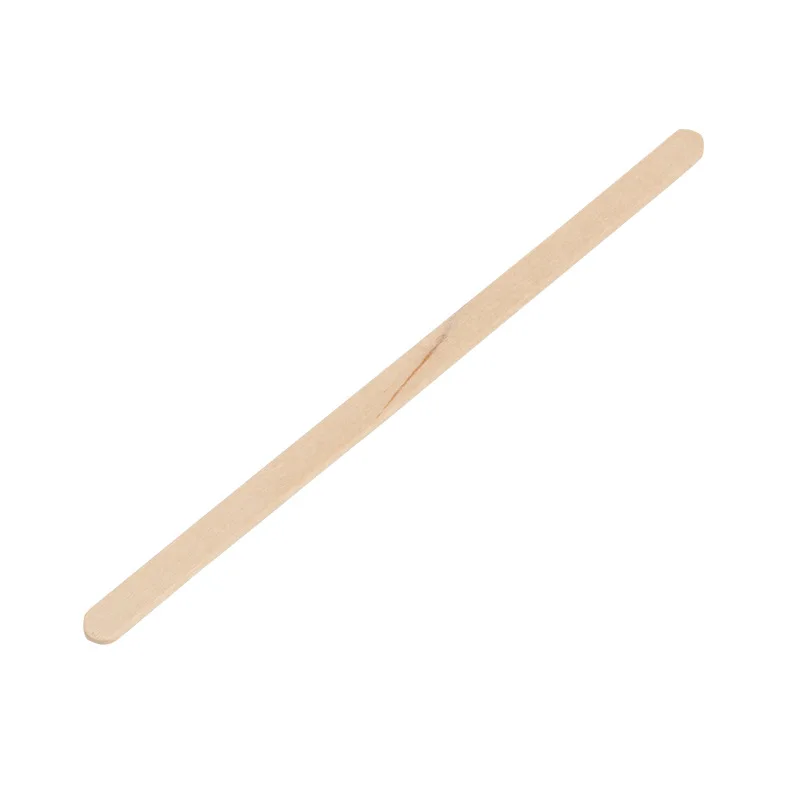 

High quality wholesale cheap eco friendly coffee cup wooden coffee stirrers, White