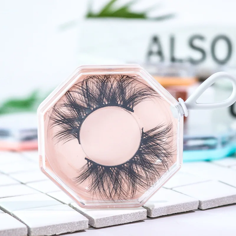 

100% handmade customized box 6d strip mink bottom eyelashes vendor own brand