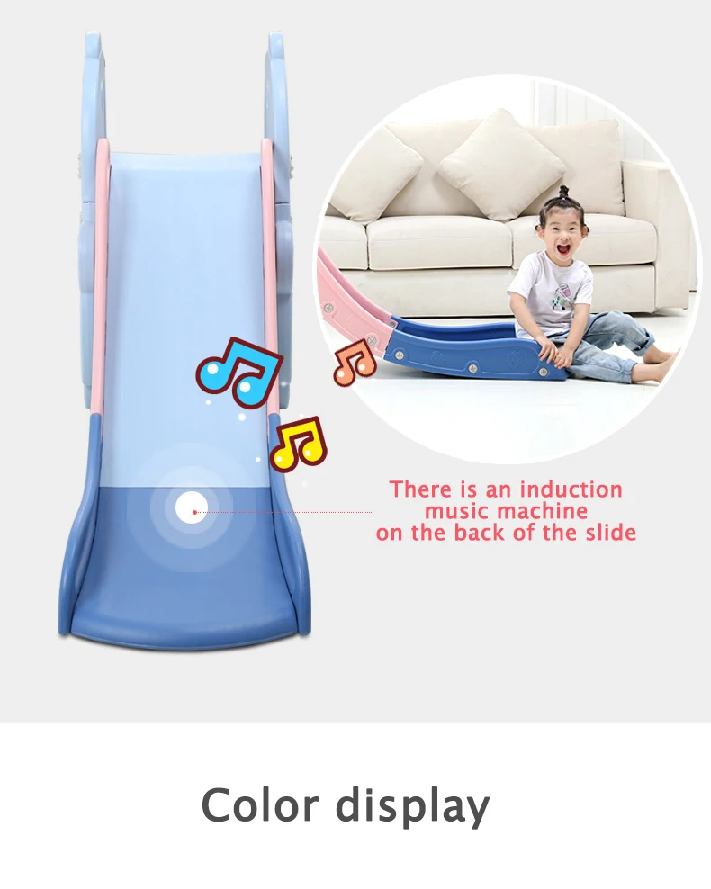 Feelkids Indoor Multi-Combination Baby & Kids Playhouse with Plastic Slides details