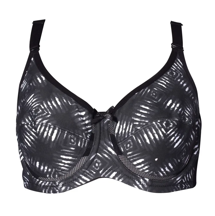 

Custom Printed non-sponge sports large size bra shock proof show small chest sports bra womens, Customized colors