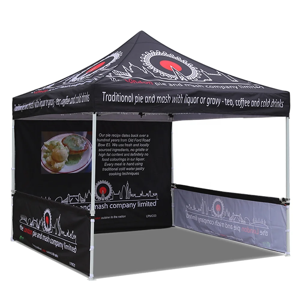 

10X10 Advertising Gazebo Custom Outdoor Trade Show Tent, Ustom designed