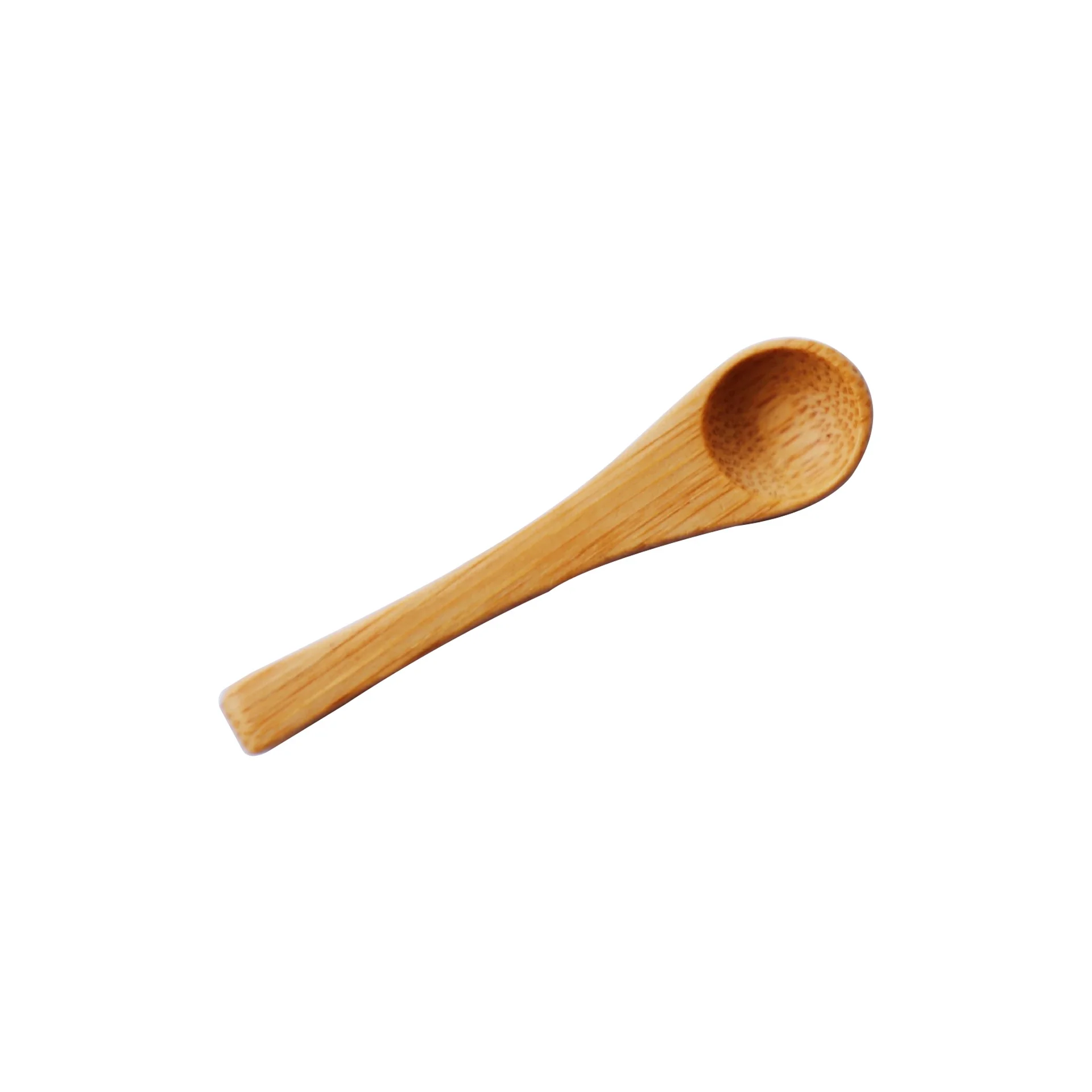 

small wood scoop bamboo wooden spatula 7 cm mini spice spoon small wooden novelty measuring spoon