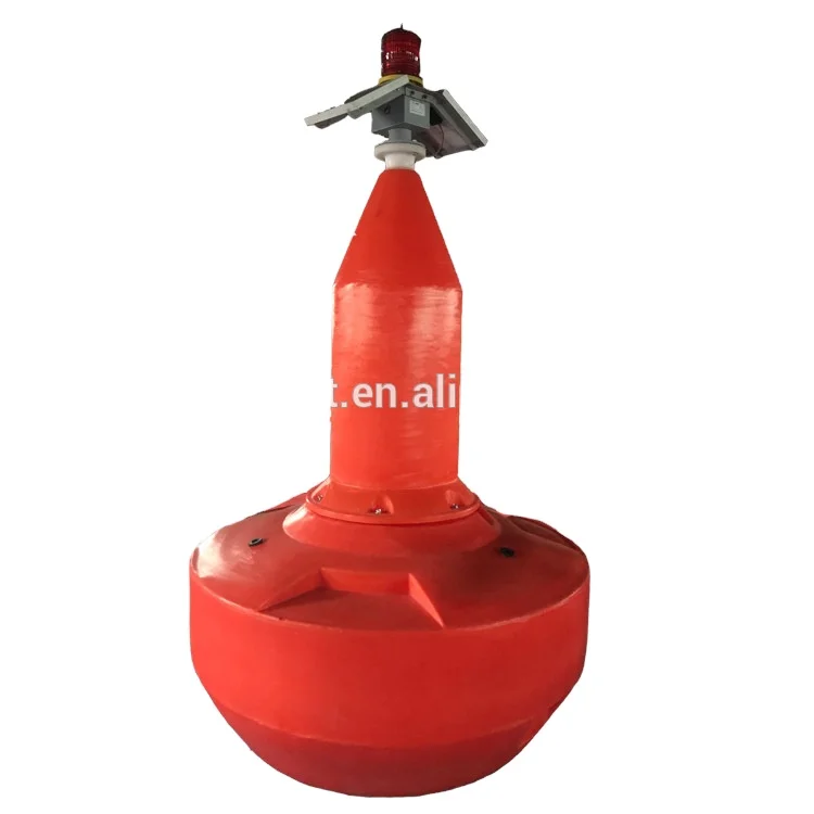 Floating boat marine solar light lateral buoy