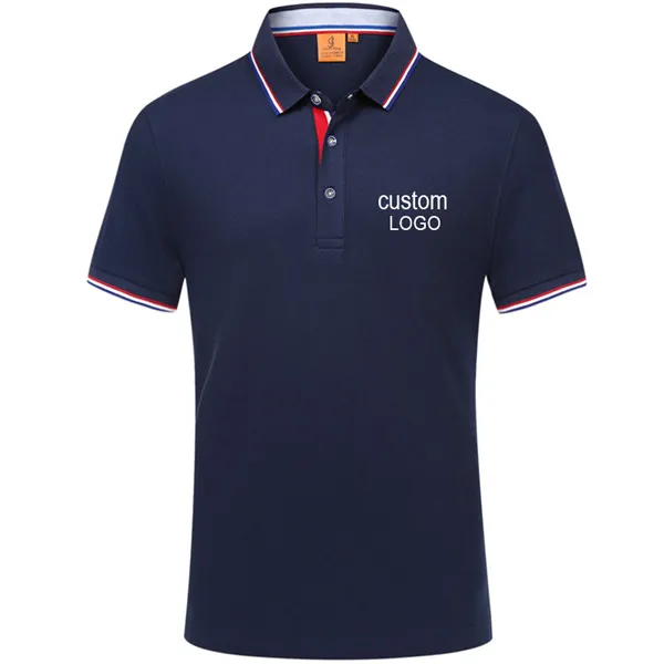 

Custom logo printed polo shirt, embroidery polo Shirt Restaurant Uniform Workwear custom
