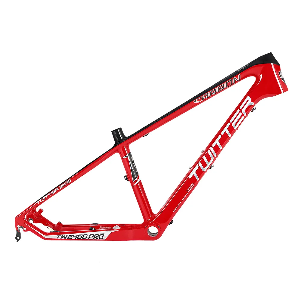 

Twitter Bicycle Frame Carbon 24 inch Mountain Bike MTB Frame 24er Wheels Student Children And Female Carbon Frames