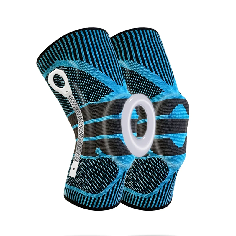 

Wholesales SW-340 good quality knitted knee brace medical knee support sports knee support brace