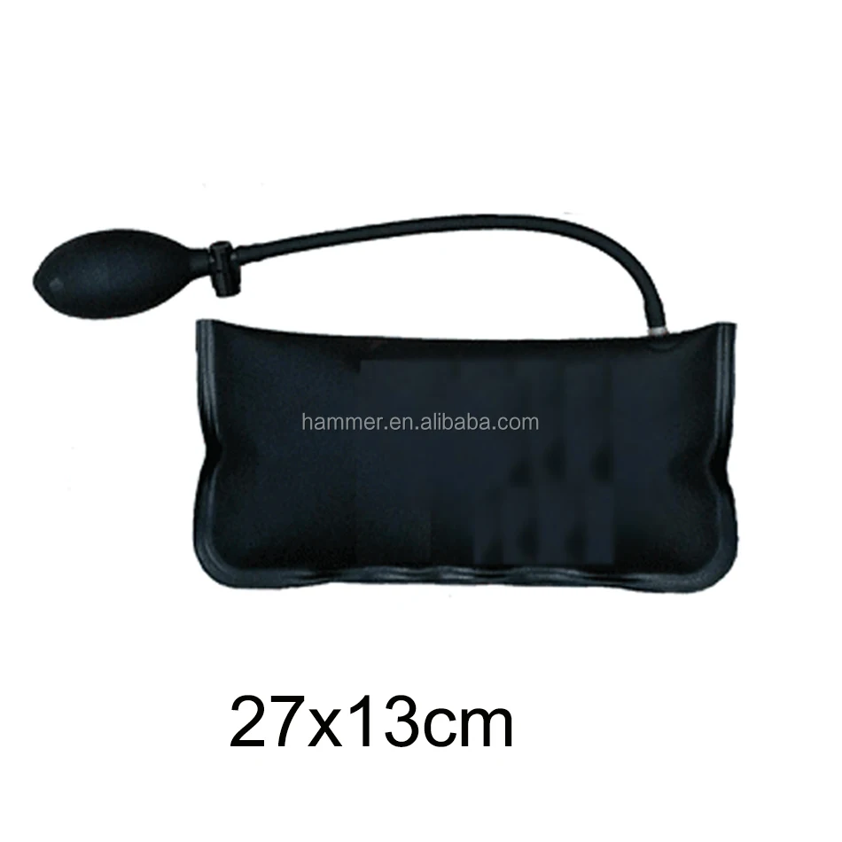 Lockout Tools Black Pump Wedge Locksmith Tools Auto Air Wedge Airbag Lock Pick Set Open Car Door