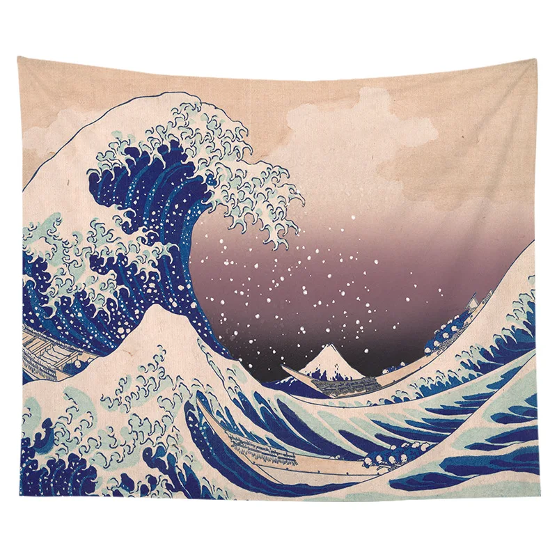 

explosion style Nordic tapestry home rectangular bedside hanging cloth bedroom anchor background cloth