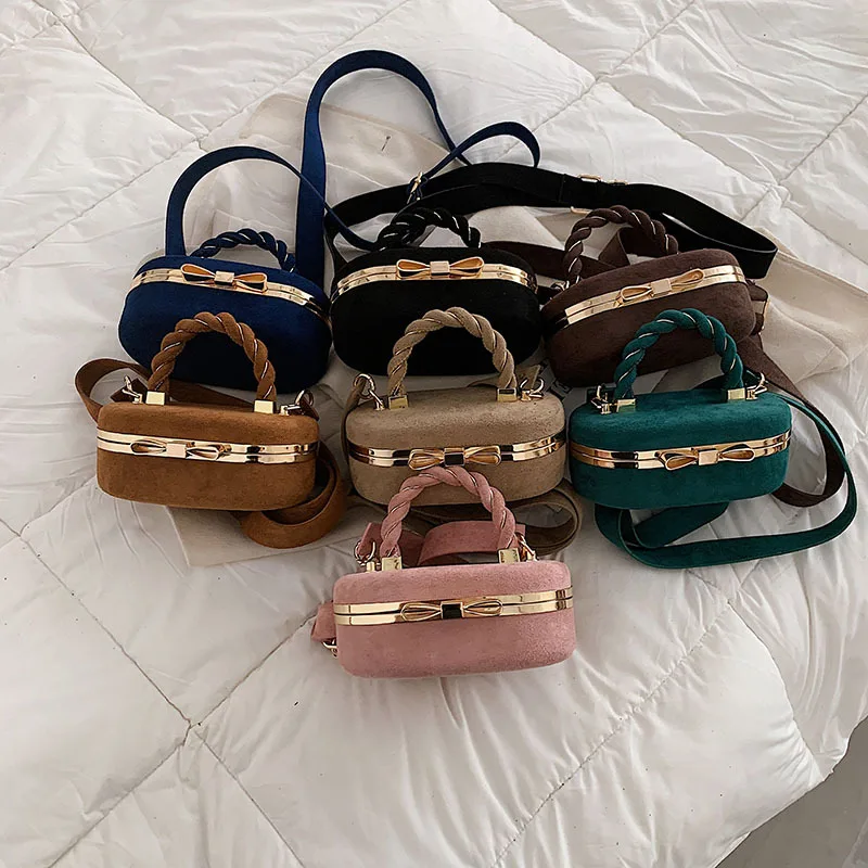 

New arrival luxury rope handle small handbag women shoulder sling design box hand bags ladies cute mini bag