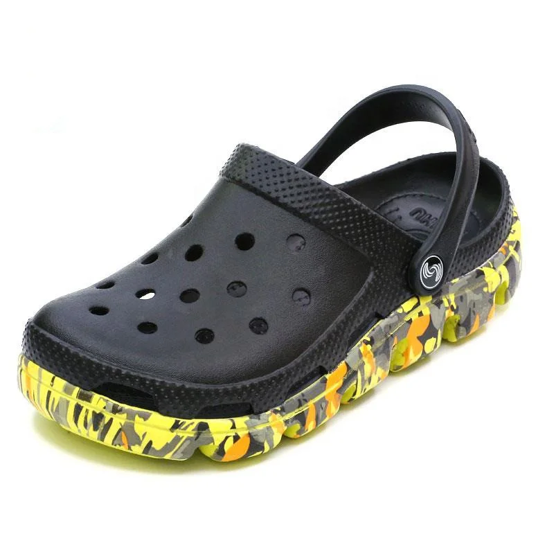 
Pantshoes EVA anti skid thickness outdoor wearable casual unisex men women sandals slippers beach sandals lover croc sandal  (62489932874)