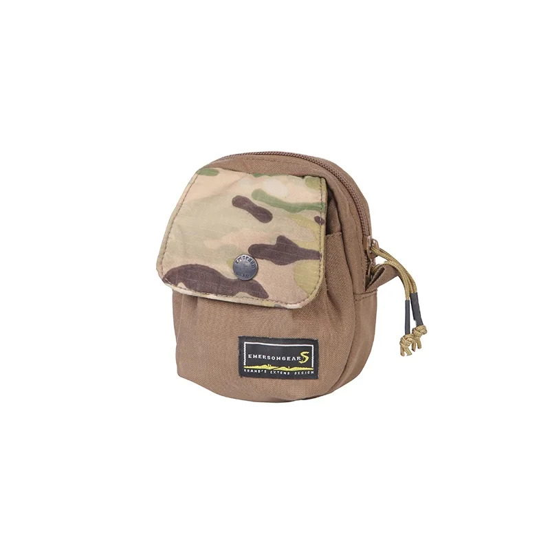 

Emersongear Camo Mini Utility Pouch Casual Money Running Cycling Travelling Waist Bags, Multicam+cb