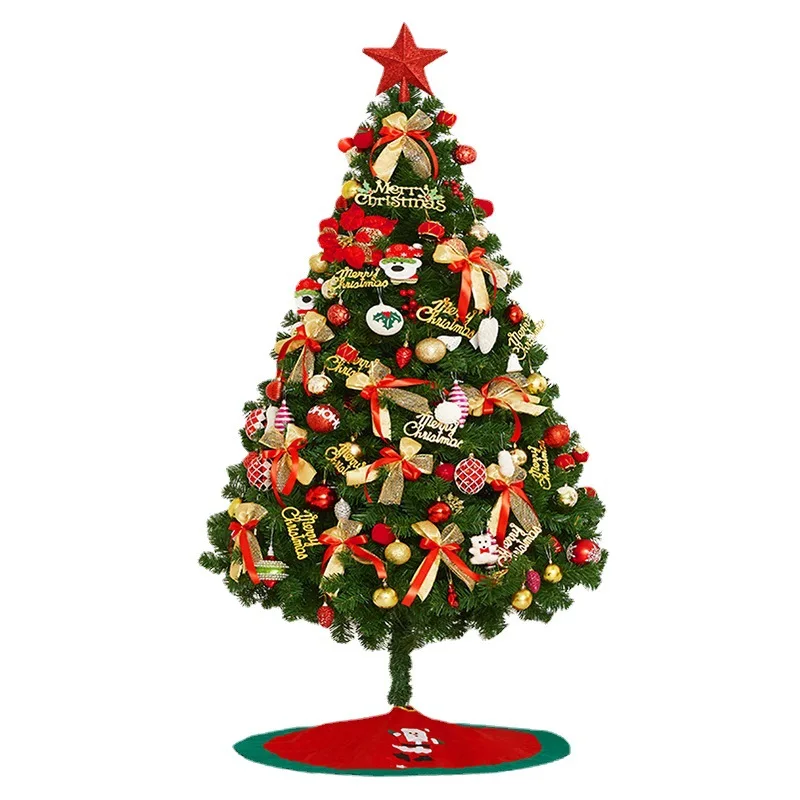 

Hot Sale Factory Price Green PVC PE PET Metal Frame Artificial Christmas Trees