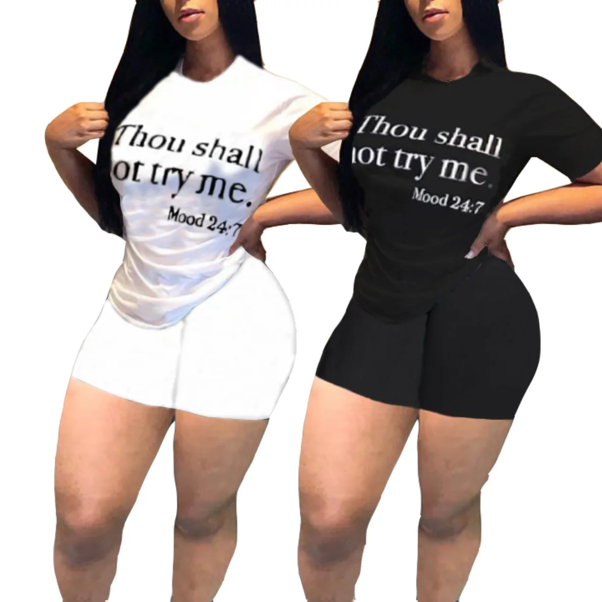 

New Design Ladies Casual O Neck Short Sleeve Letter Print Fit Summer Women Camiseta Algodon Mujer Tops T Shirt Tee Sleeveshort