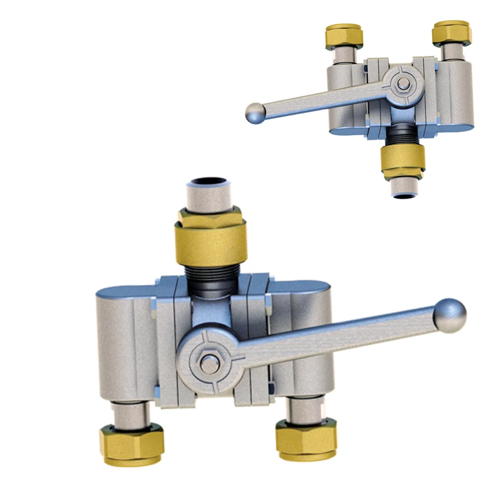 Cryogenic Ball Valve 3 Way Bronze Durable 4.0mpa Dqs25a1 Buy