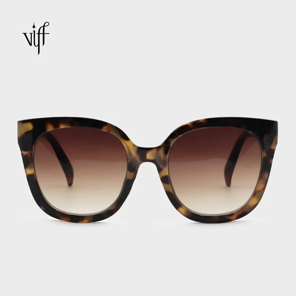 

VIFF HP20087 Fashion 2021 Sun Shades Black Tortoiseshell Sun Glasses Custom Designer Authentic 2021 Sunglasses, Multi and oem