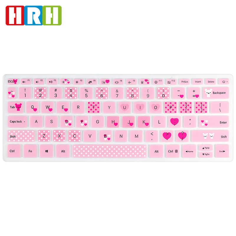 

Love Bear Enghlish Protector Custom Silicone Keyboard cover Laptop Skin For Mac air pro retina 13 15 laptop keyboard cover