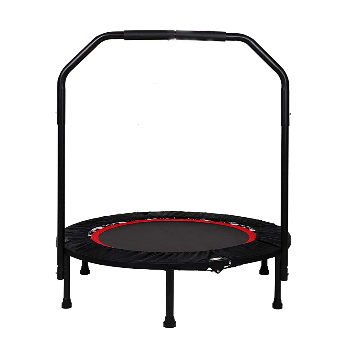 

Fitness Foldable Rebounder Trampoline for Adults Kids Indoor/Outdoor Home Gym Equipment, As image