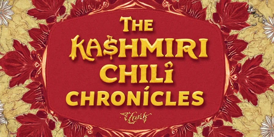 Jars of Kashmiri chili powder in a spice cabinet