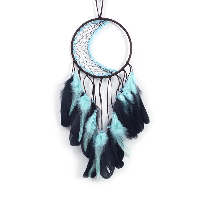 

Hot selling product feather handmade dream catcher for bedroom kidsroom wall decor