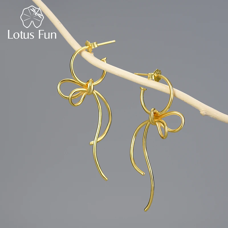 

Lotus Fun Pure 925 Sterling Silver Wholesale Tassel Earrings