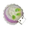 Cute Mini Cake Usb Flash Drive Wholesale Sweet Wedding Gift Usb Memory Stick Cartoon Usb Cheap PVC Pendrive