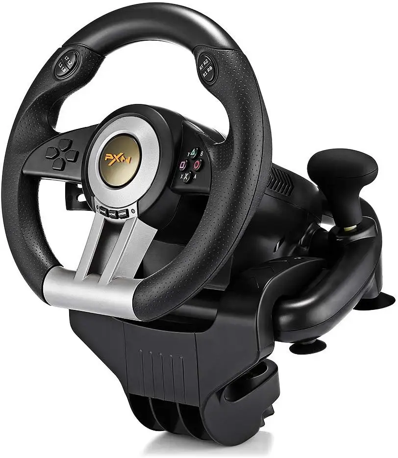 

PXN V3II Vibration Gaming Steering Wheel Controller for PS4, PS3, XBOX ONE&SERIES, PC