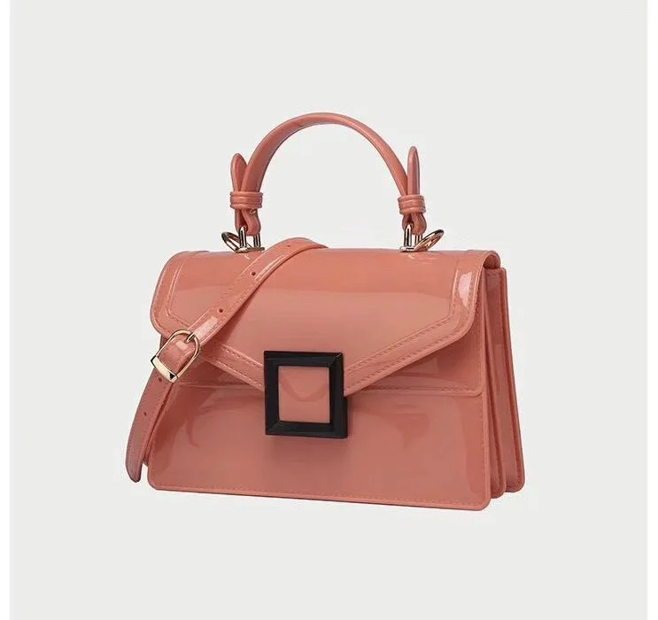 

Top sell New Women's Hot Selling Shoulder Bag Colorful Tote Matte Jelly Shoulder Bag