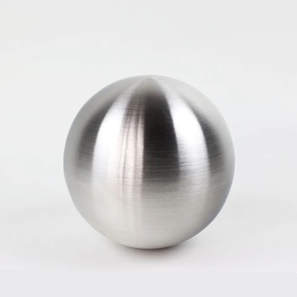 
Hot sale 600mm 800mm brushed hollow stainless steel gazing ball  (62399678744)