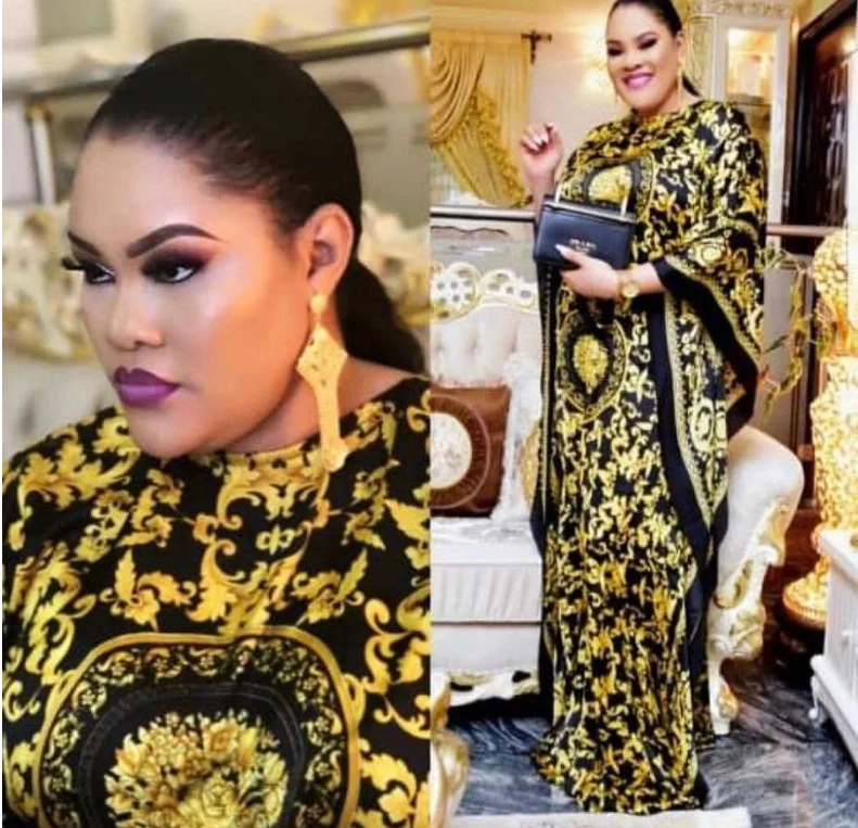 

women plus size ladies african dresses long sleeve turkey muslim dress abaya robe, One color