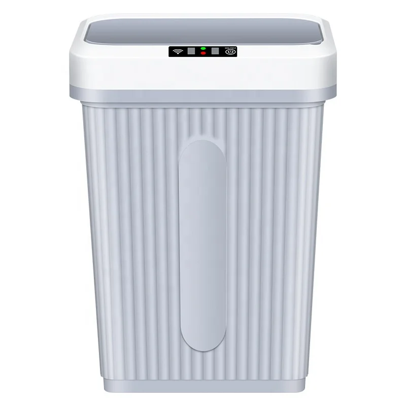 

16L Automatic Touchless Infrared Induction Trash Can Adjustable Sensor Kitchen Sensor Trash Bin Garbage Dustbin Sensor with Lid