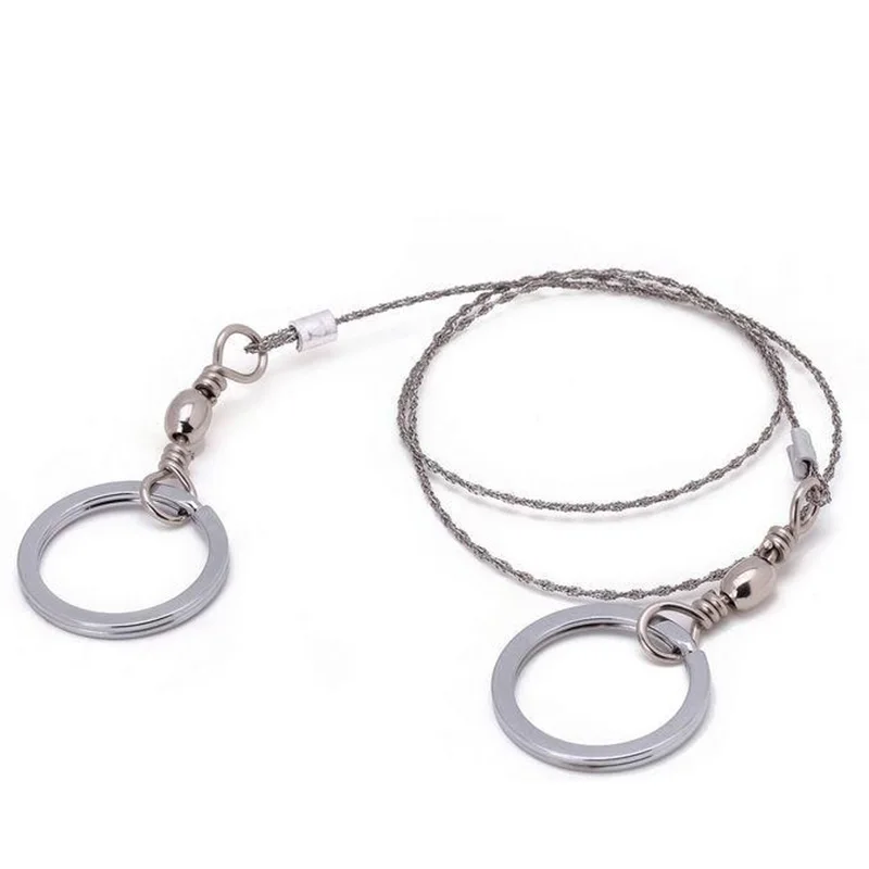 

Outdoor survival mini pocket wire saw torch Ignition material Outdoor fire tool torch Blowing tube