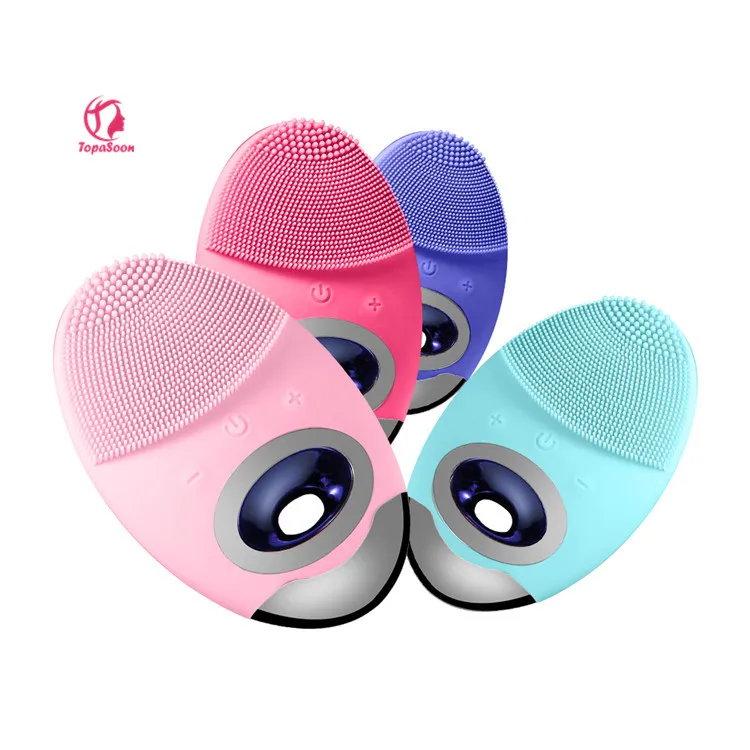 

Wholesell Trendy Skin Refreshing Dongguan Personalized Customizable Electrico Cheap Face Chargeable Facial Cleansing Brush