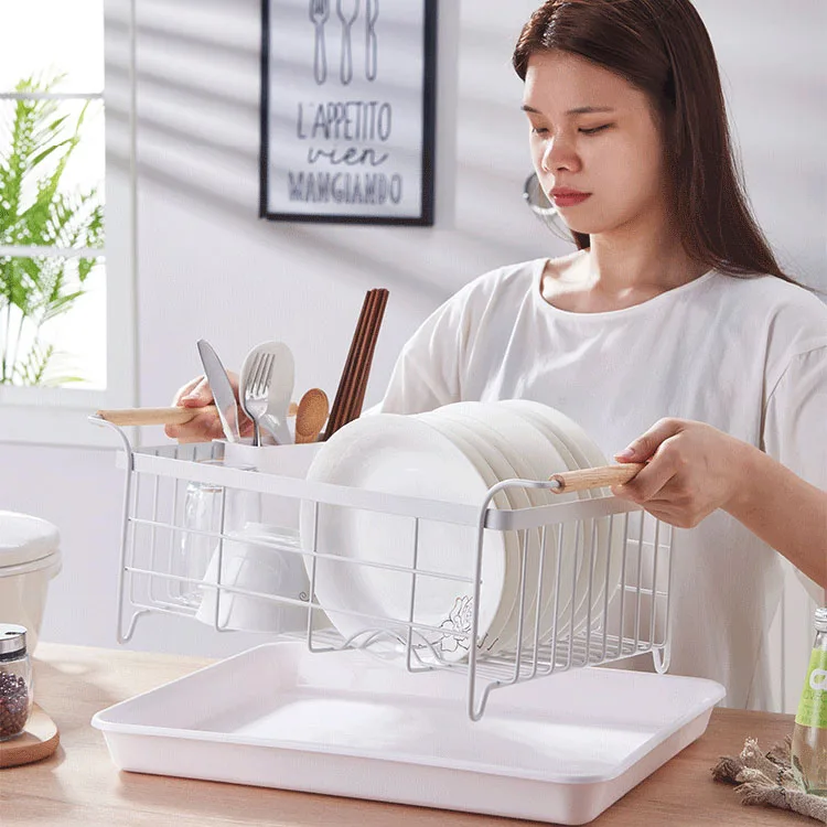 

New multipurpose stainless steel kitchen dish drying rack bowl drying rack