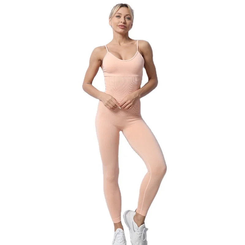 

Women Sexy Yoga One Piece Yoga Jumpsuit Fitness Workout Gym Wear Rompers