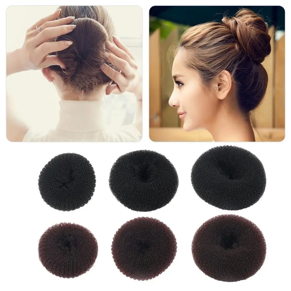 Wholesale Large Size Fashional Style Bun Hair Accessories Nylon Large