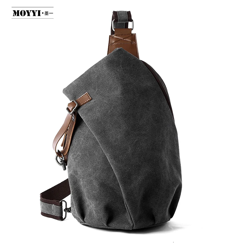 

Fashion Outdoor Multifunction Casual Single Shoulder Crossbody Men Messenger Chest Sling Canvas Bag