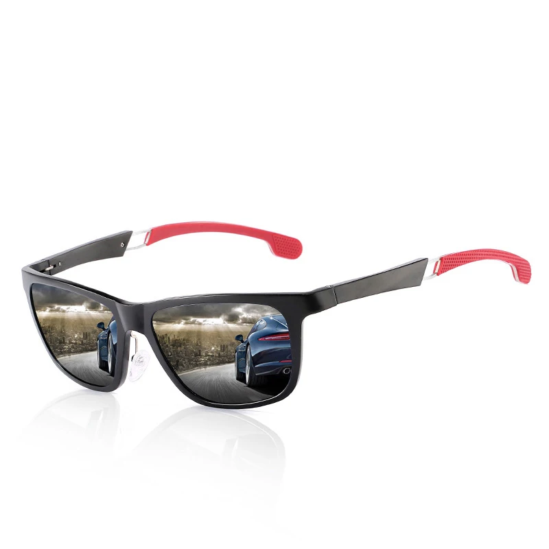 

2021 New Trending Polarized Shades High Quality Square Aluminium Alloy Frame Sun Glasses Men Classic Fashion Driving Sunglasses