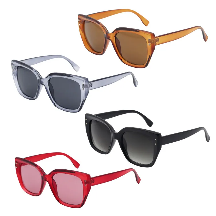 

VIFF HP21531 Wholesale Brand Designer Square Sunglasses, Vintage Frame Sun Glasses Fashion Regular Sunglasses for Women