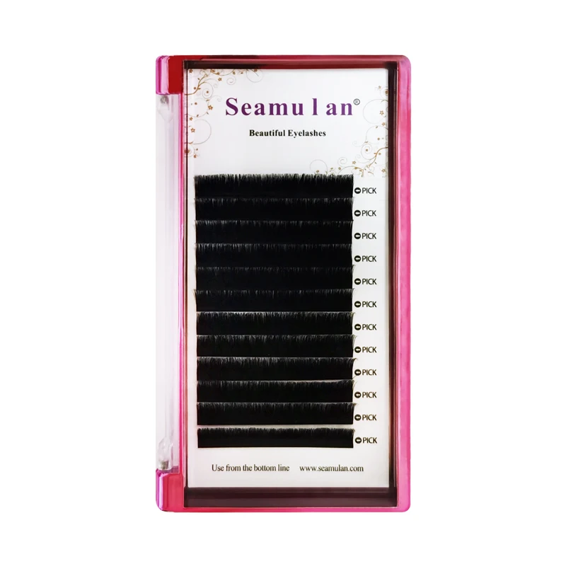 

2022 New Easy Fans Hot Selling Design False Eyelashes Mix 7-25mm Super Quality Long Thick False 100% Mink Eyelash Extension, Natural black