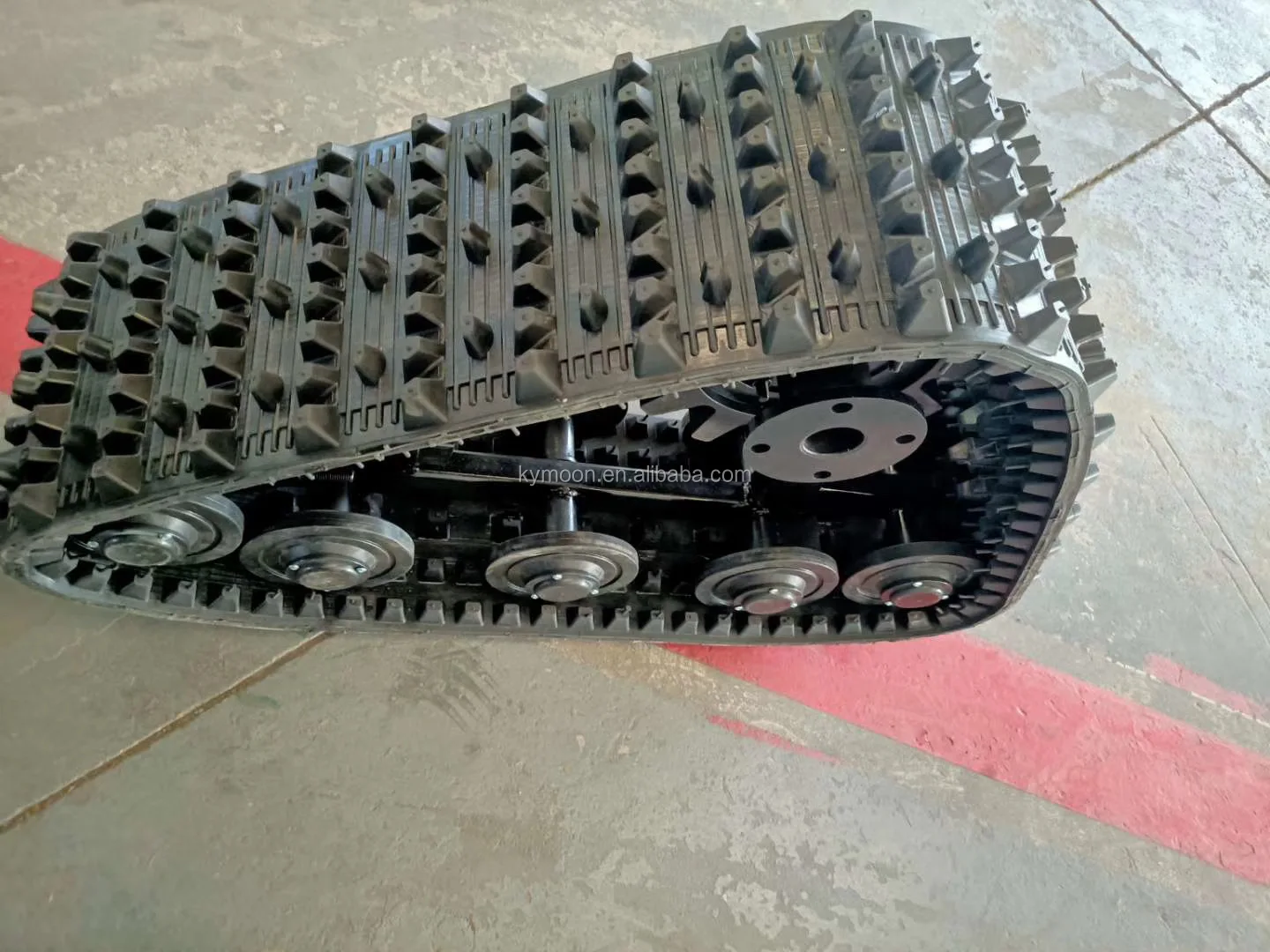 Rubber Track Conversion System Kits/utv Rubber Track System Buggy Quad Rear Atv Snow Sand Track