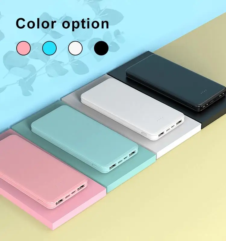 Power Station New Smart Promotional Power Bank 10000mAh Keychain Power Banks for iPhone