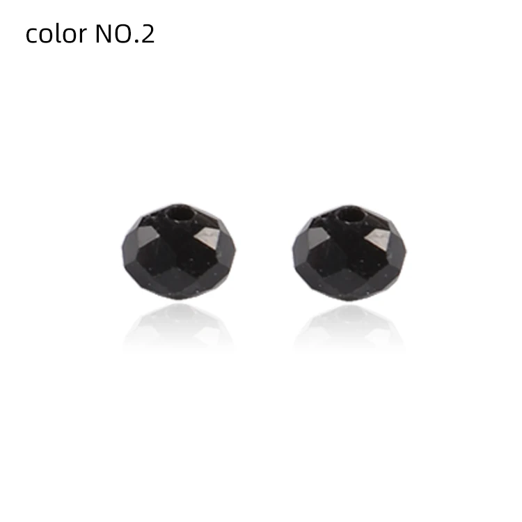 

3mm high quality beads glass crystal rondelle beads for jewelry making