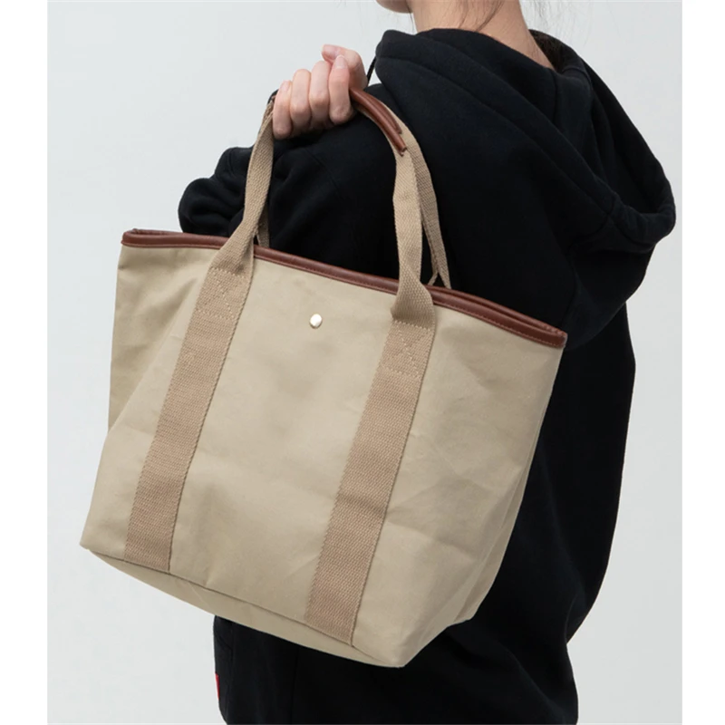 Bag Women Canvas Luxury Handbags Designer Fashion Brand Large Capacity Shopping Female Handbag Shoulder Crossbody Women Bag